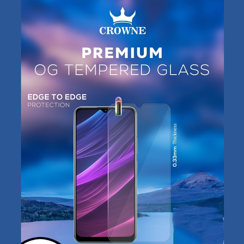 Crowne 0.3 mm Tempered Glass